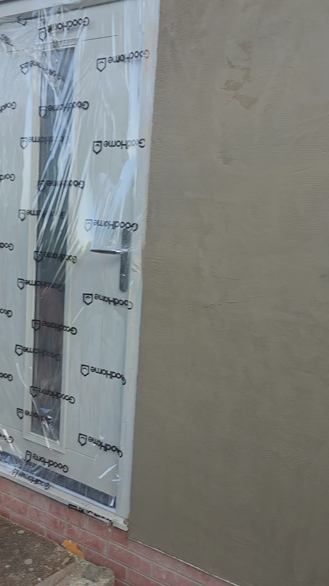 Rendering the outside walls by Rainford Buildings